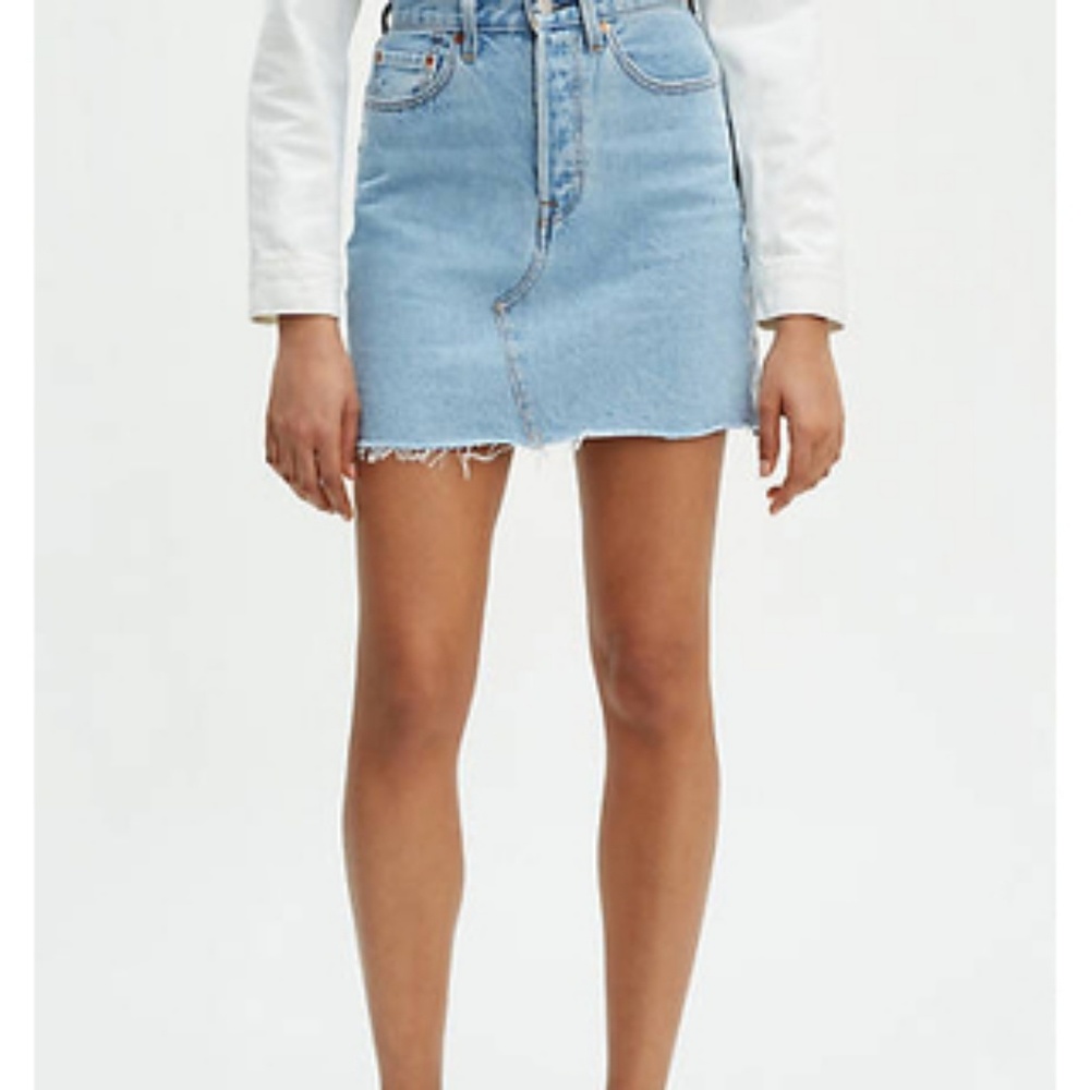 Levis Deconstructed Skirt - Picture 4 of 7